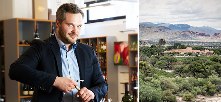 Lars Kaniok und die Bodega Colomé