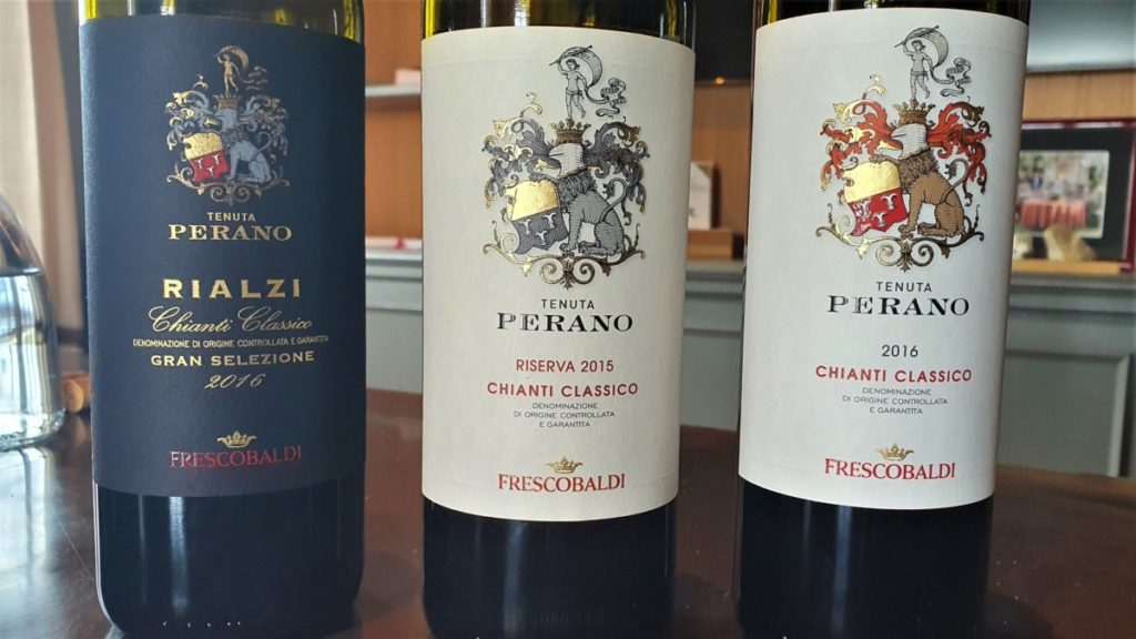 Chianti-Weine der Tenuta Perano