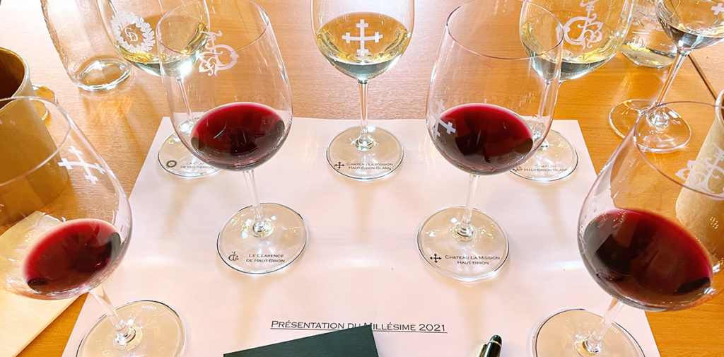 Verkostungs-Set mit Bordeaux-Weinen